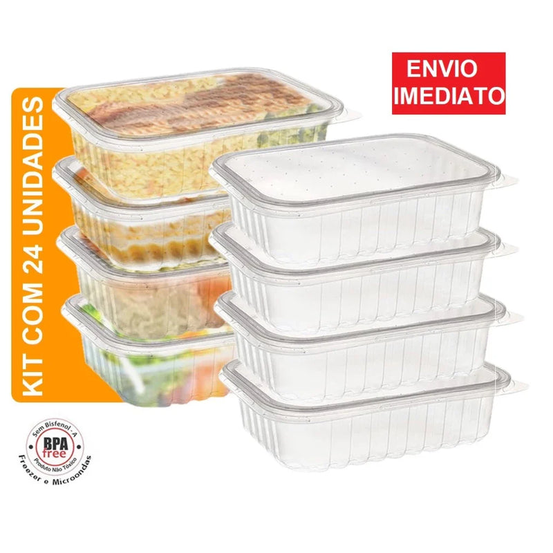 Kit 24 Unidades Pote Marmita