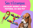 Coleira Peitoral H Pet Anti-Puxão