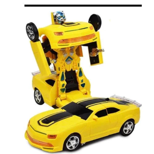Carrinho e Robô Transformers