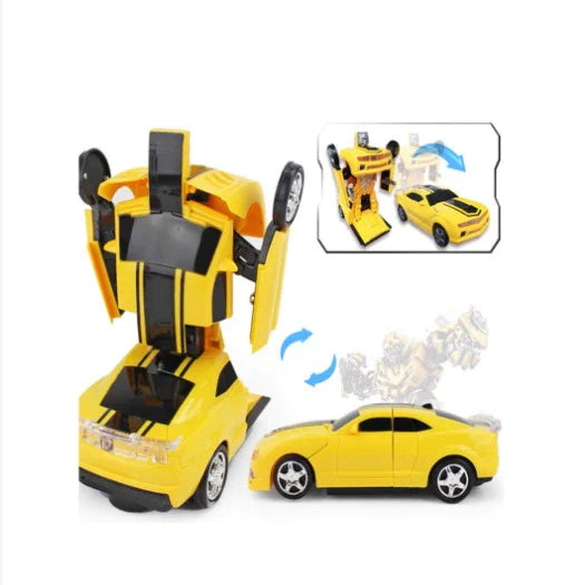 Carrinho e Robô Transformers