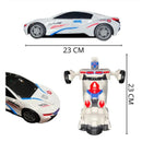 Carrinho e Robô Transformers