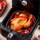 Kit 2 Formas de Silicone Air Fryer