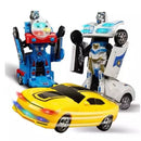 Carrinho e Robô Transformers