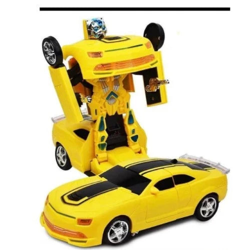 Carrinho e Robô Transformers