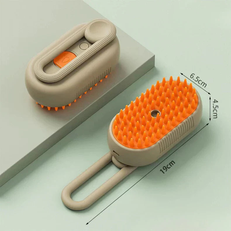 Escova a Vapor 3 em 1 para Pets