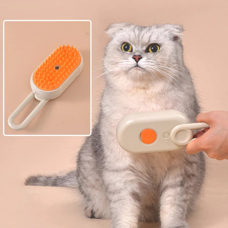 Escova a Vapor 3 em 1 para Pets