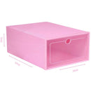 Kit Organizador de Sapatos Empilhável com Tampa Flip