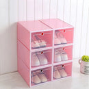 Kit Organizador de Sapatos Empilhável com Tampa Flip