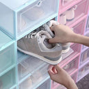 Kit Organizador de Sapatos Empilhável com Tampa Flip