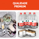 Suporte de Canto para Banheiro