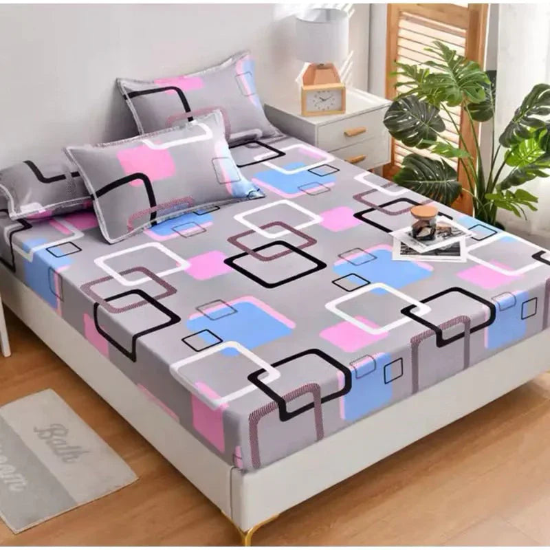 Jogo de Cama Casal 3 Peças Estampado Premium