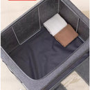 Organizador de Roupas Dobrável com Tampa Visor