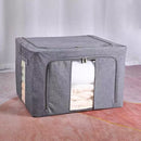 Organizador de Roupas Dobrável com Tampa Visor