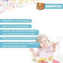 Kit Comidinha Fruta Cortar Com Velcro