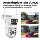 Câmera de Segurança Lente Dupla