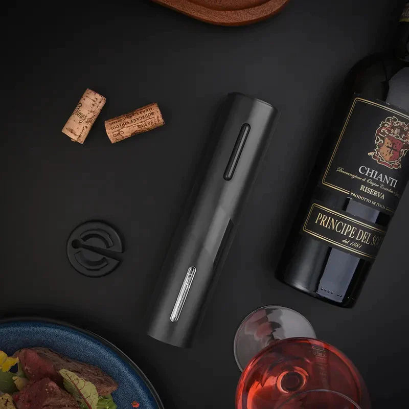 Abridor de Vinho Elétrico Recarregável