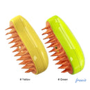 Escova Elétrica Para Remoção De Pêlos De Gato A Vapor 3 Em 1 De Cachorro Massagem [Francis.th]