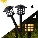 Kit Luminária Espeto Solar de Jardim LED