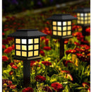 Kit Luminária Espeto Solar de Jardim LED