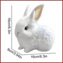 Coelho Interativo Realista de Pelúcia