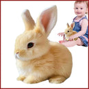 Coelho Interativo Realista de Pelúcia
