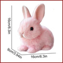 Coelho Interativo Realista de Pelúcia