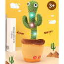 KIT 4 Brinquedo Cacto Dançante Falante Imita c/ Musicas Repete Falas