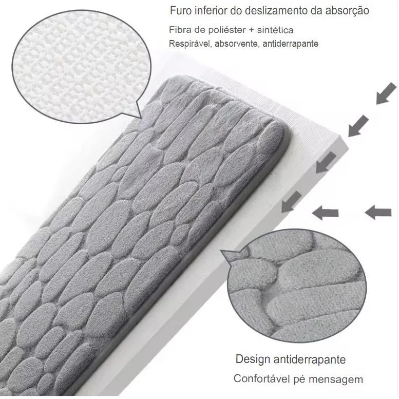 Tapete 3D Antiderrapante