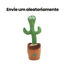 KIT 4 Brinquedo Cacto Dançante Falante Imita c/ Musicas Repete Falas
